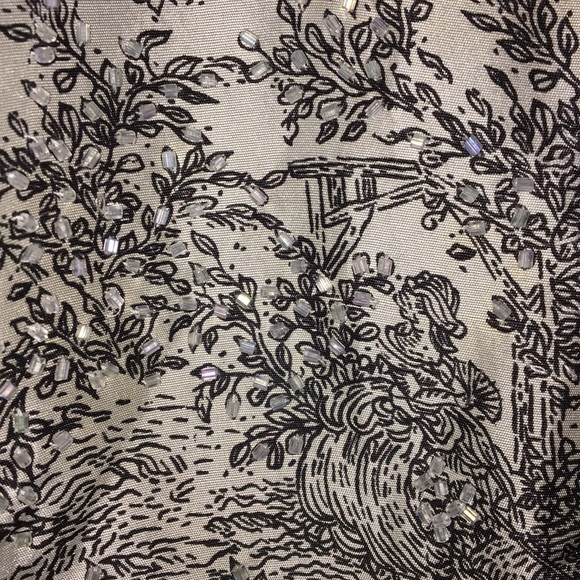 Silk Beaded Blouse - Picture 3 of 3